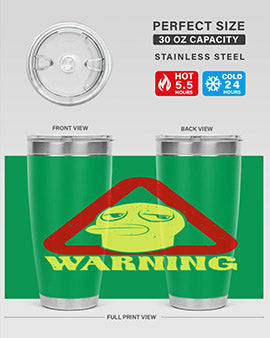 Warning Style 12#- duck- Tumbler