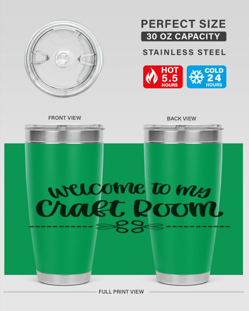 Welcome To My Craft Room 2#- crafting- Tumbler