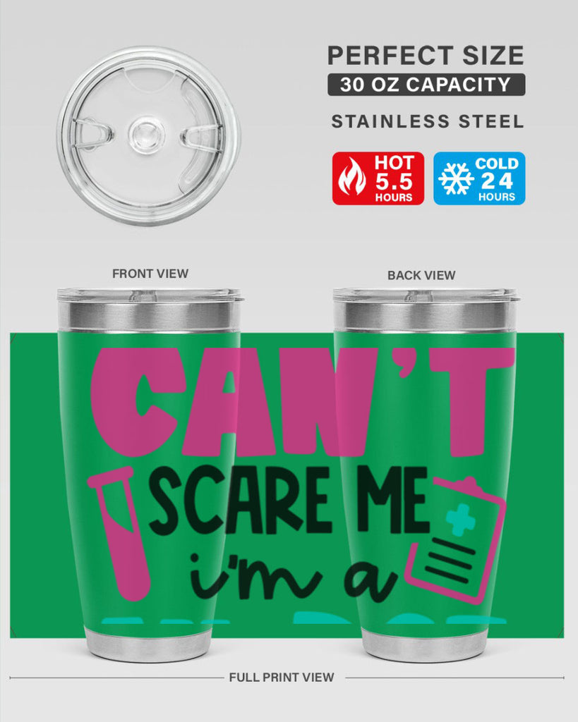 You Cant Scare Me Im A Nurse Style Style 3#- nurse- tumbler