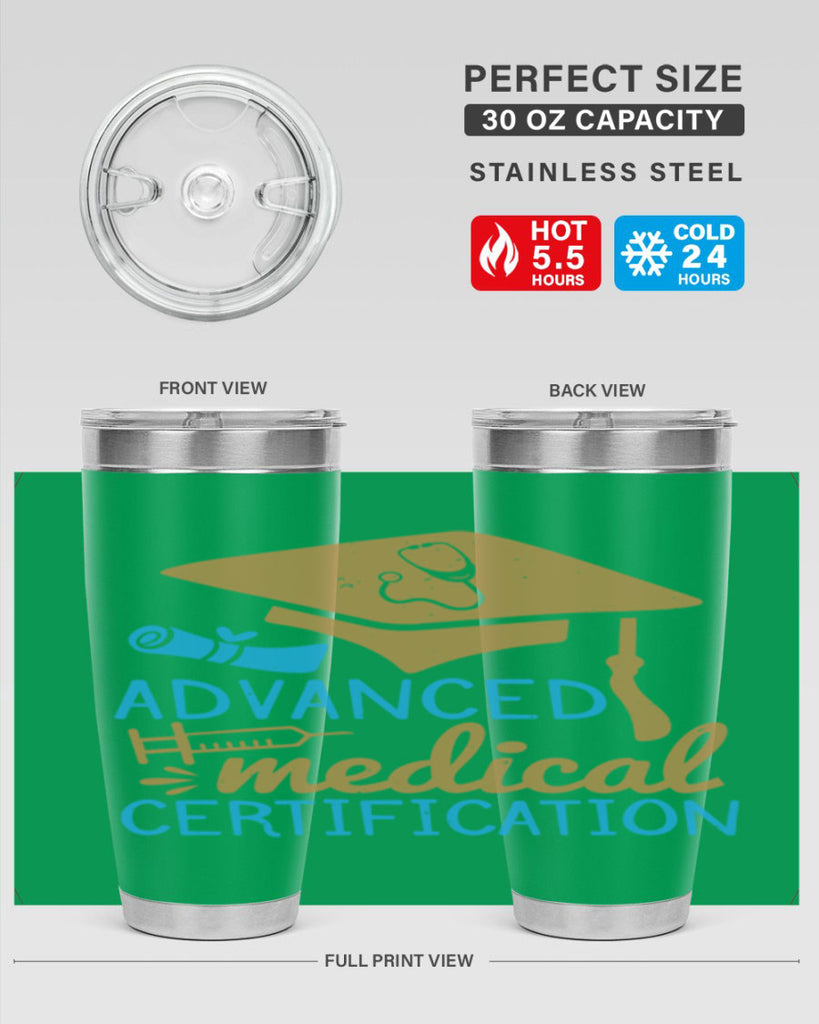advanced medical certification Style 50#- medical- tumbler