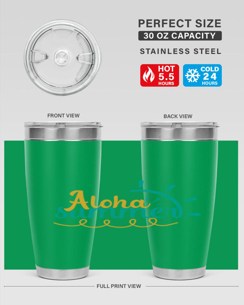 aloha summer Style 109#- summer- Tumbler