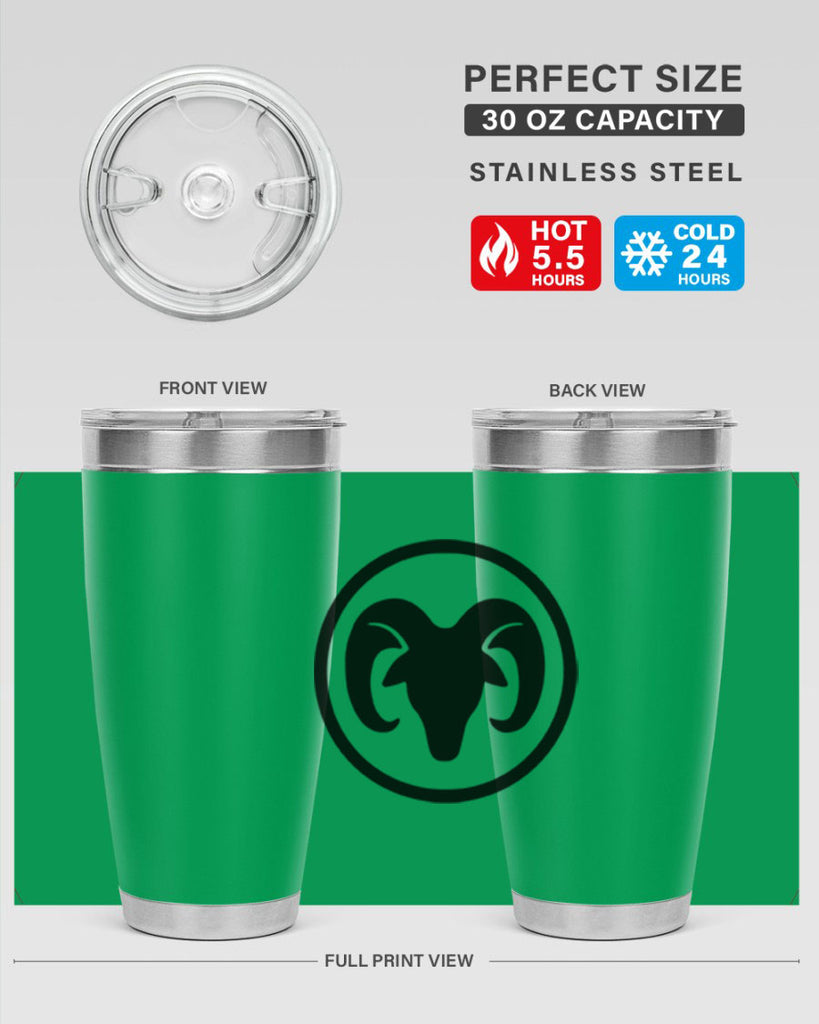aries 131#- zodiac- Tumbler