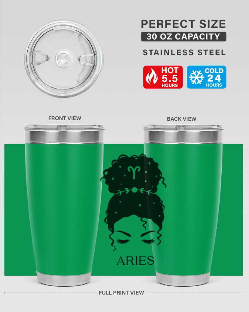 aries 132#- zodiac- Tumbler