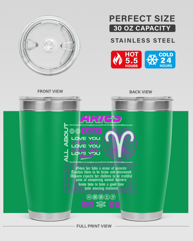 aries 138#- zodiac- Tumbler