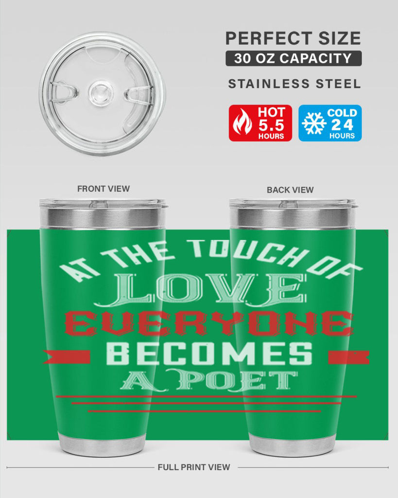 at the touch of love 69#- valentines day- Tumbler