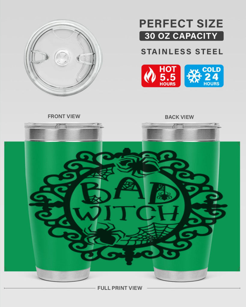 bad witch 92#- halloween- Tumbler