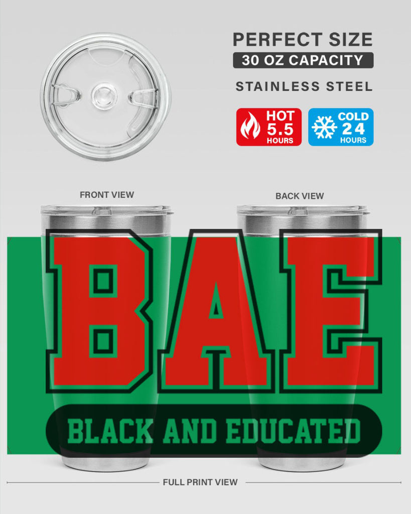 bae black and educated 266#- black words phrases- Cotton Tank