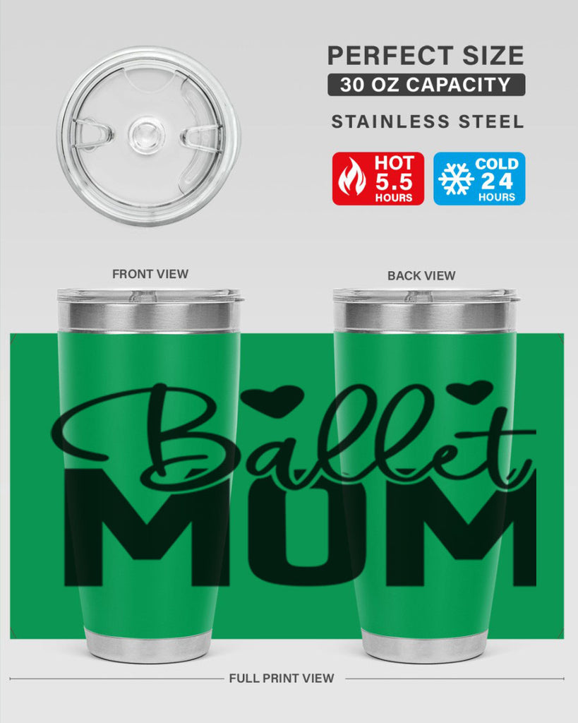ballet mom 12#- ballet- Tumbler