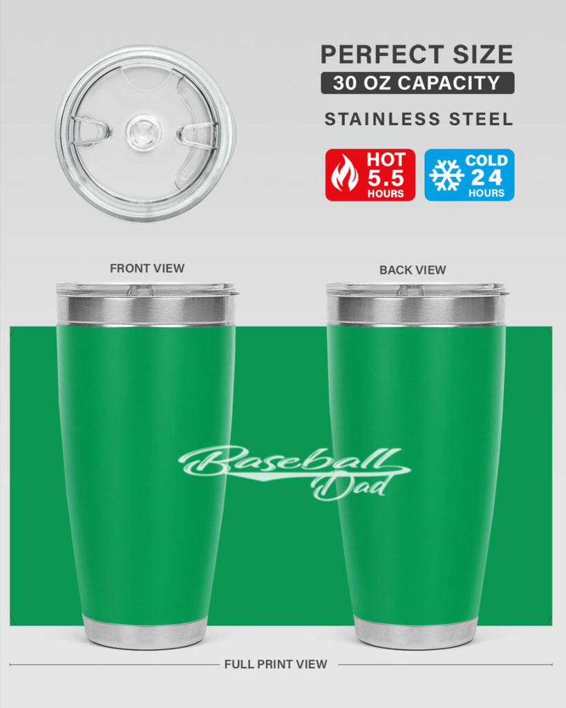 baseball dadk 49#- dad- Tumbler
