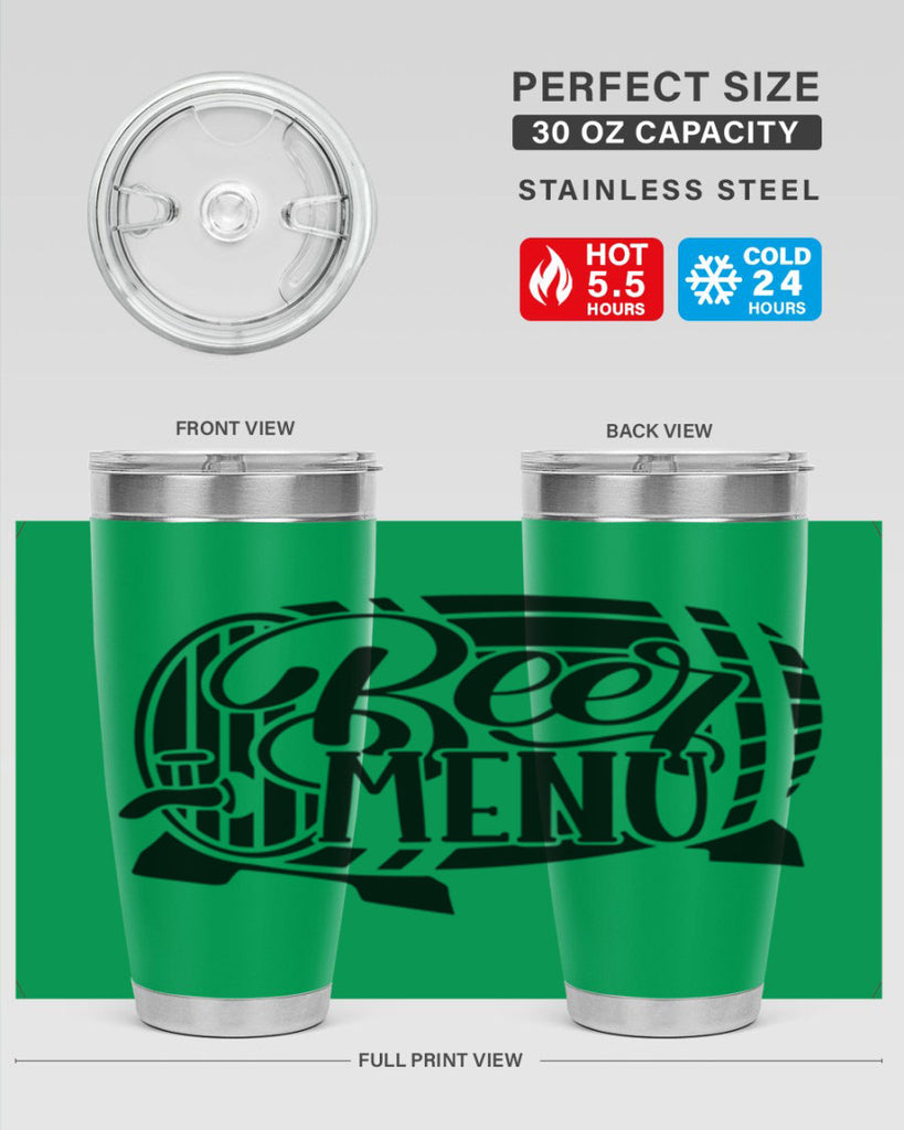 beer menu 45#- beer- Tumbler