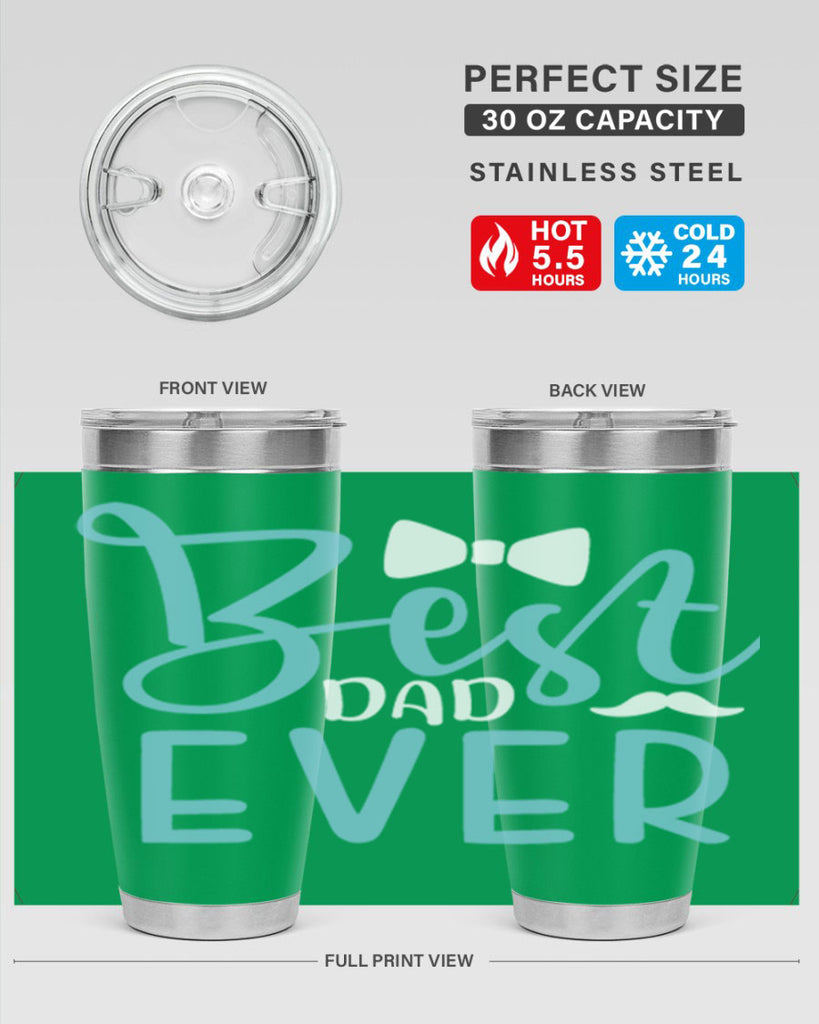 best dad ever 109#- fathers day- Tumbler