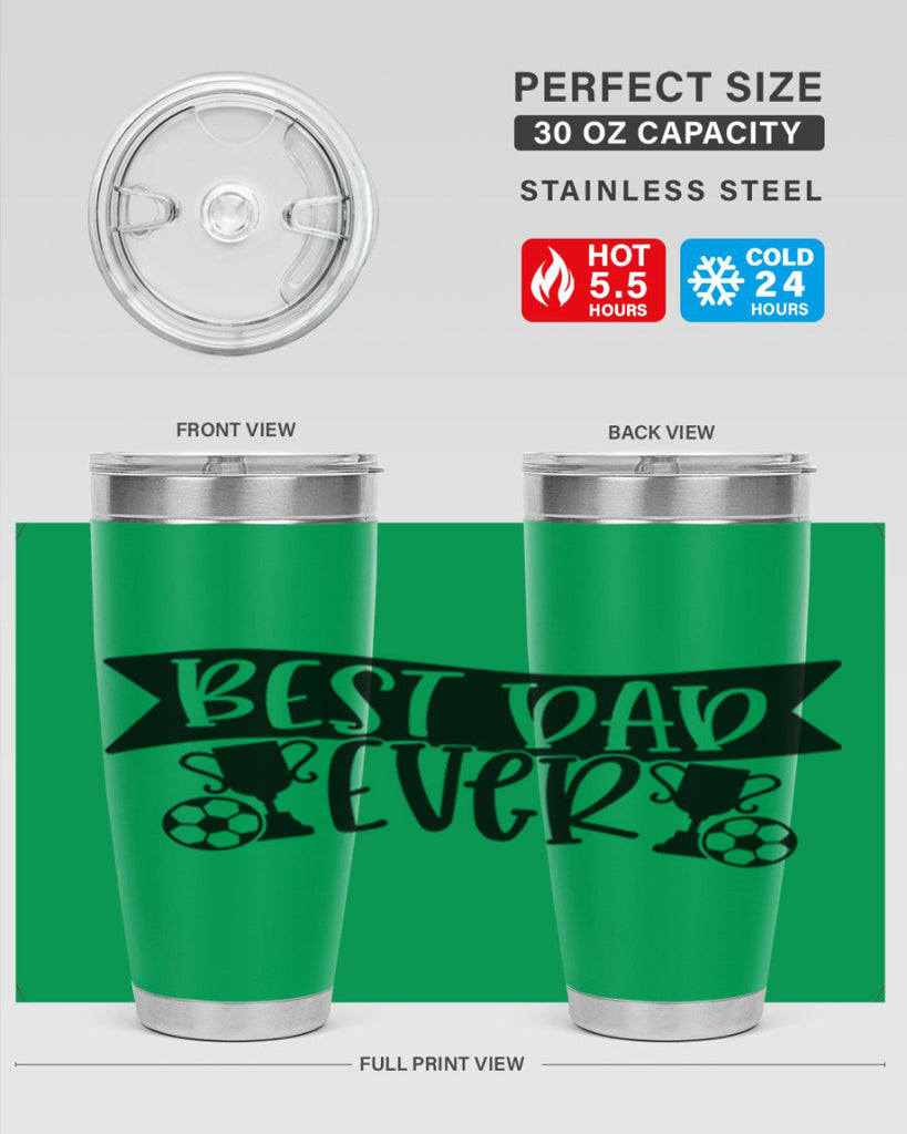 best dad ever 73#- fathers day- Tumbler