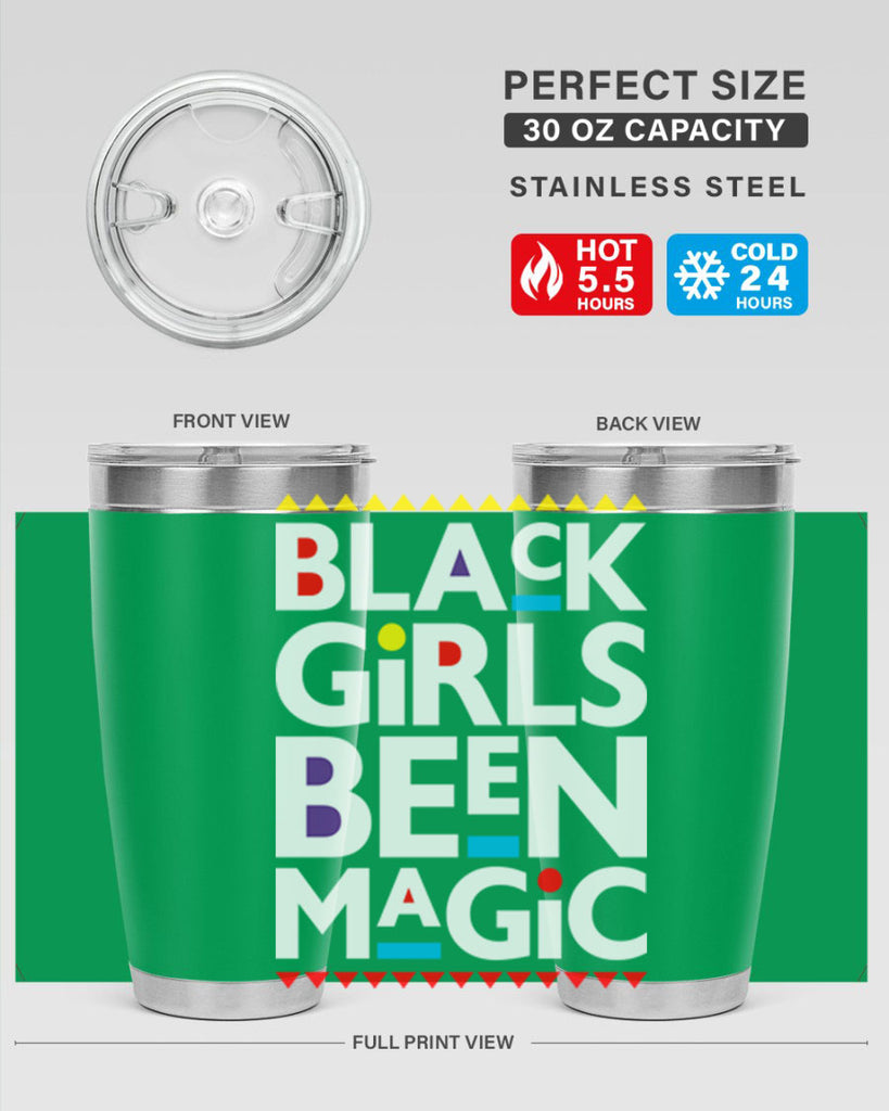 black girls been magic 243#- black words phrases- Cotton Tank