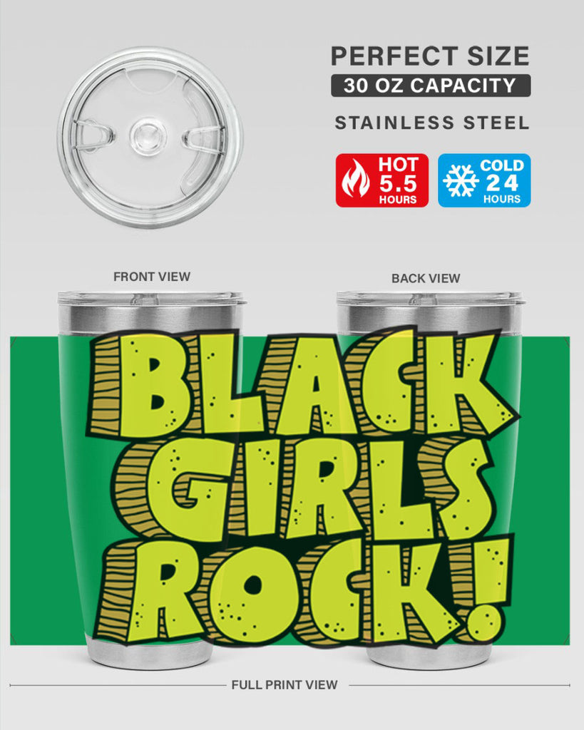 black girls rock school 202#- black words phrases- Cotton Tank