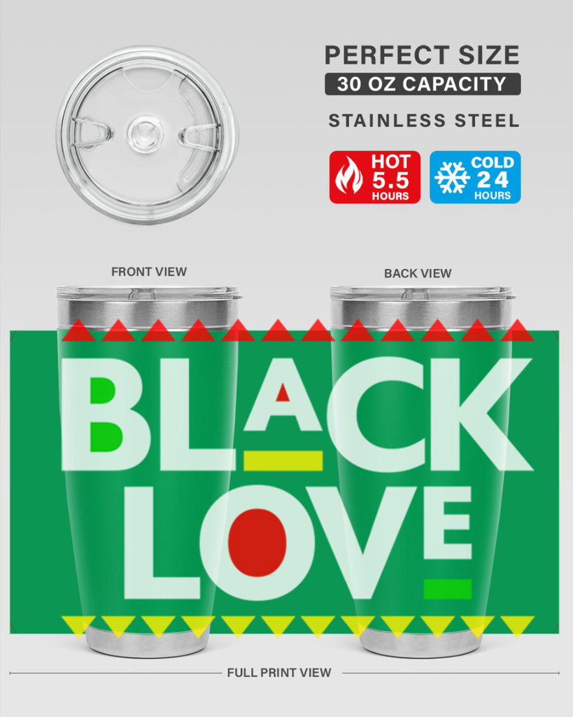 black love 228#- black words phrases- Cotton Tank