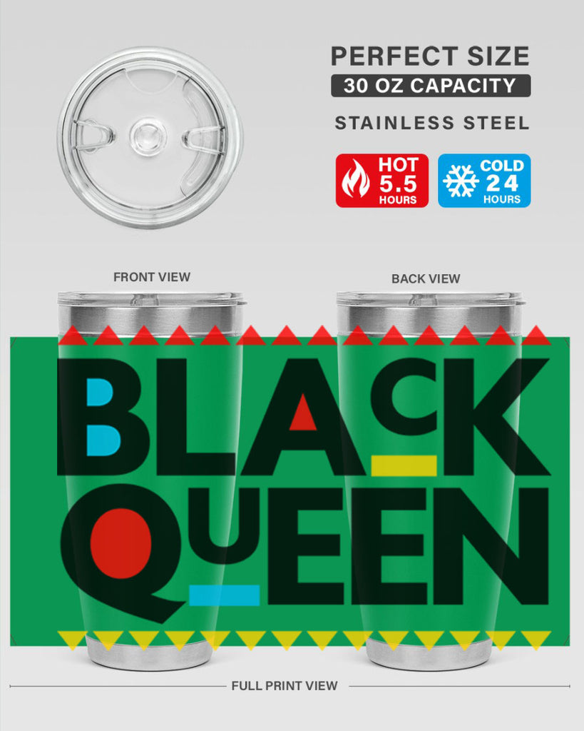 black queen 222#- black words phrases- Cotton Tank