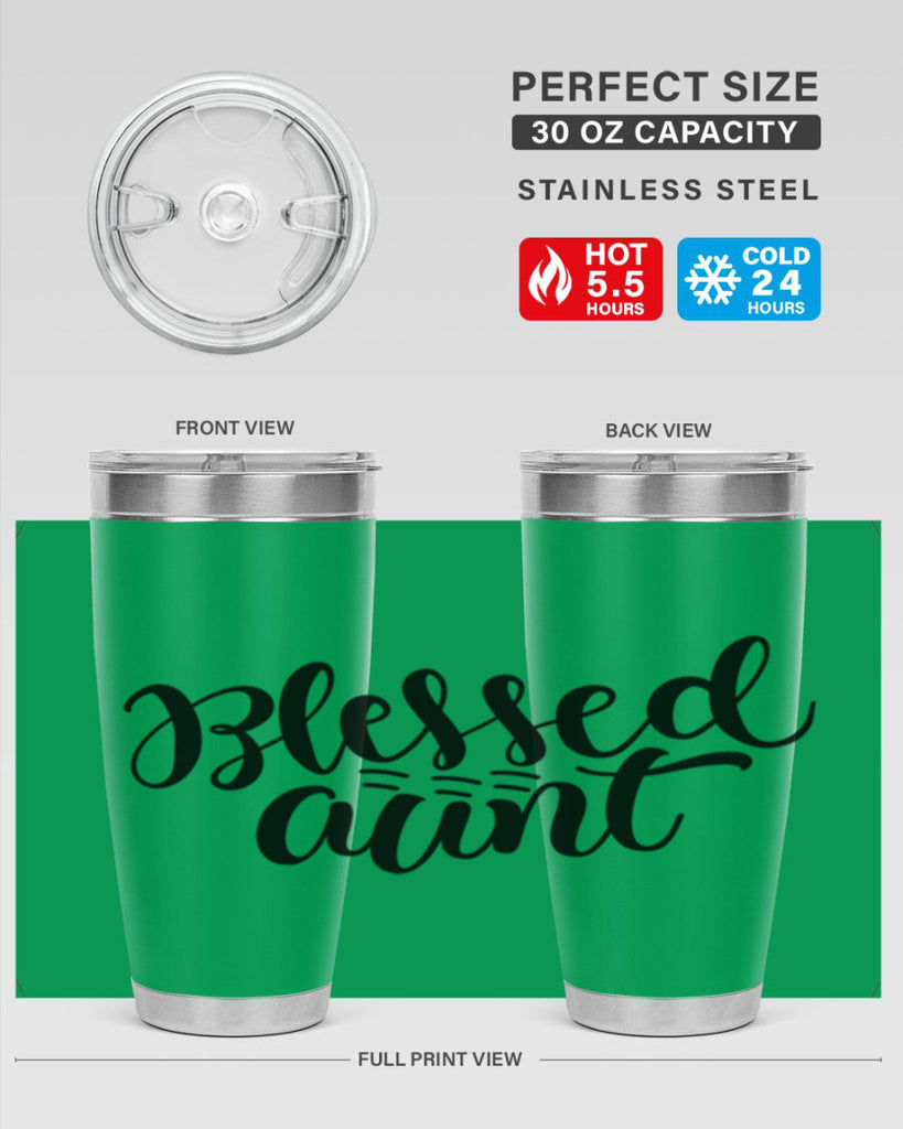 blessed aunt Style 35#- aunt- Tumbler