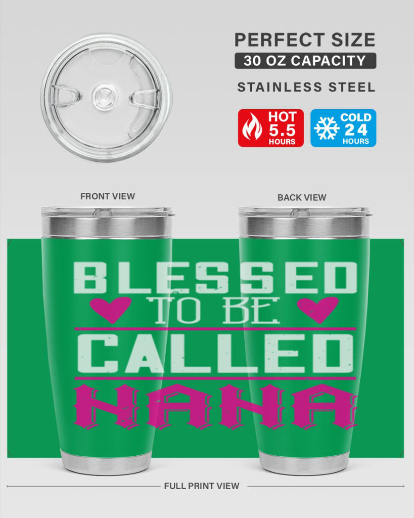 blessed to be called nana 33#- grandma - nana- Tumbler