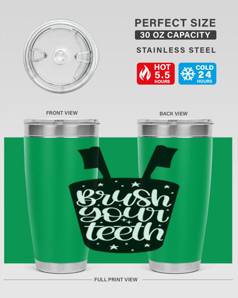 brush your teeth 45#- bathroom- Tumbler