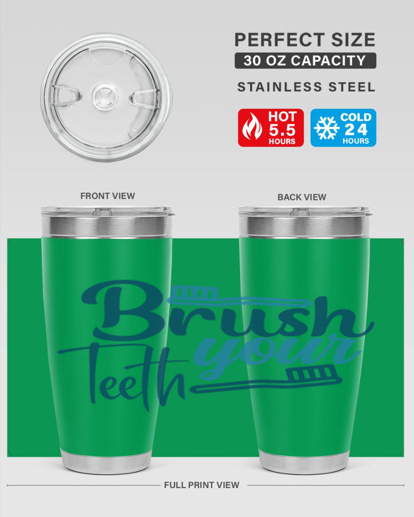 brush your teeth 87#- bathroom- Tumbler