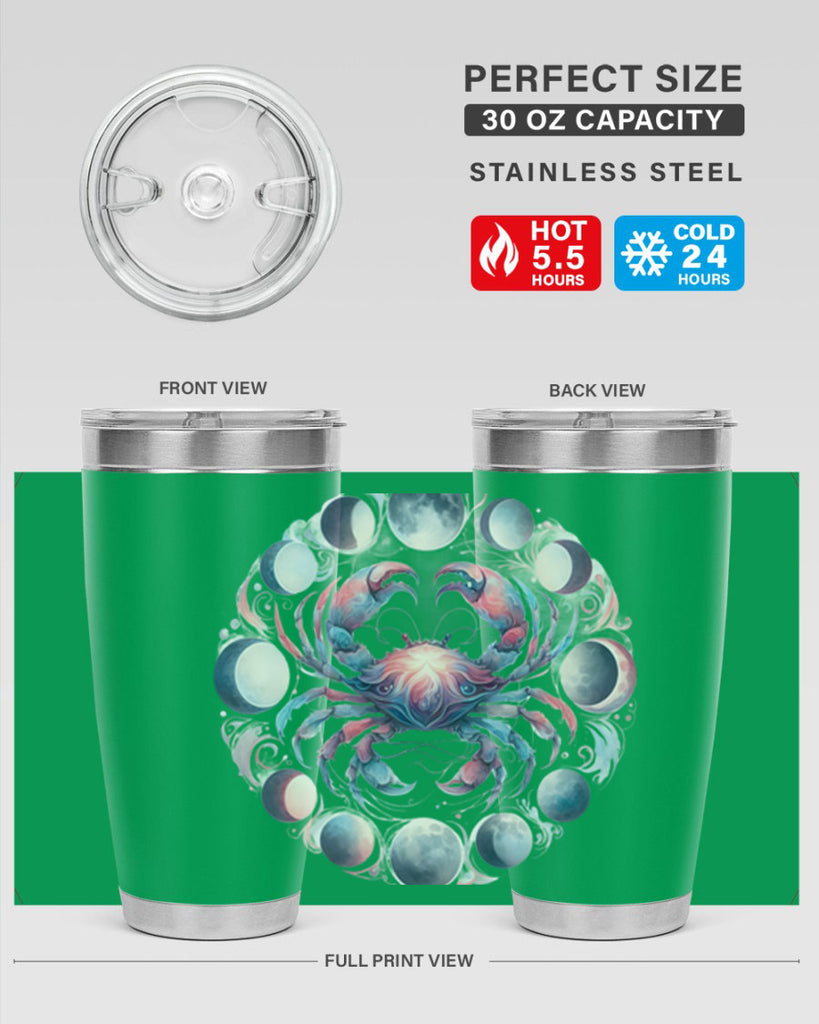 cancer 169#- zodiac- Tumbler