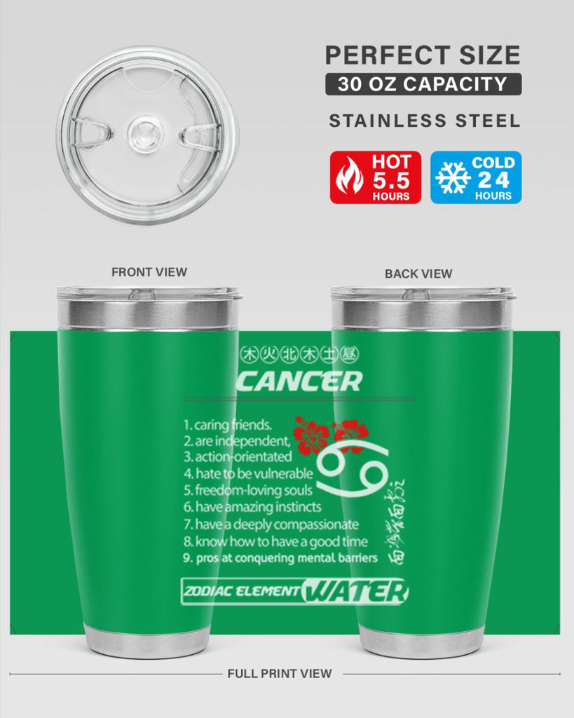 cancer 175#- zodiac- Tumbler