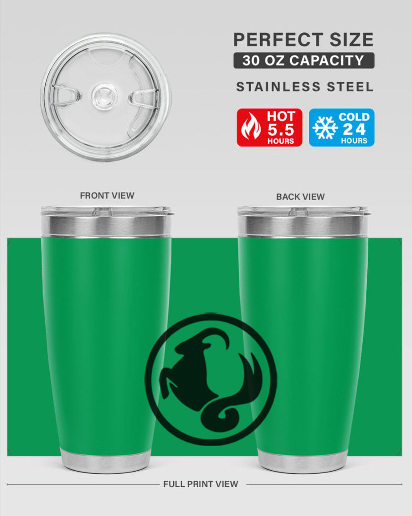 capricorn 203#- zodiac- Tumbler