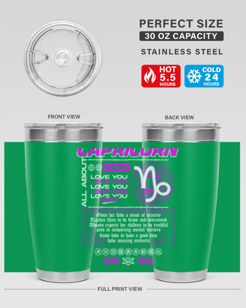 capricorn 208#- zodiac- Tumbler