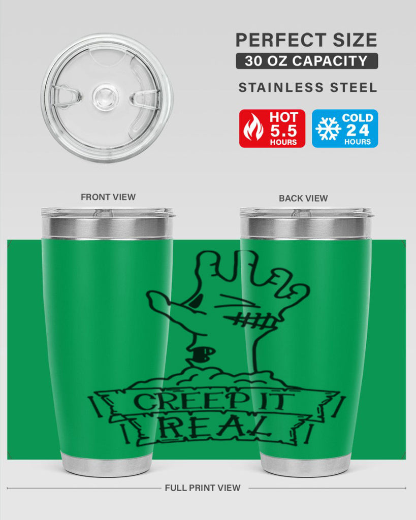 creep it real 81#- halloween- Tumbler