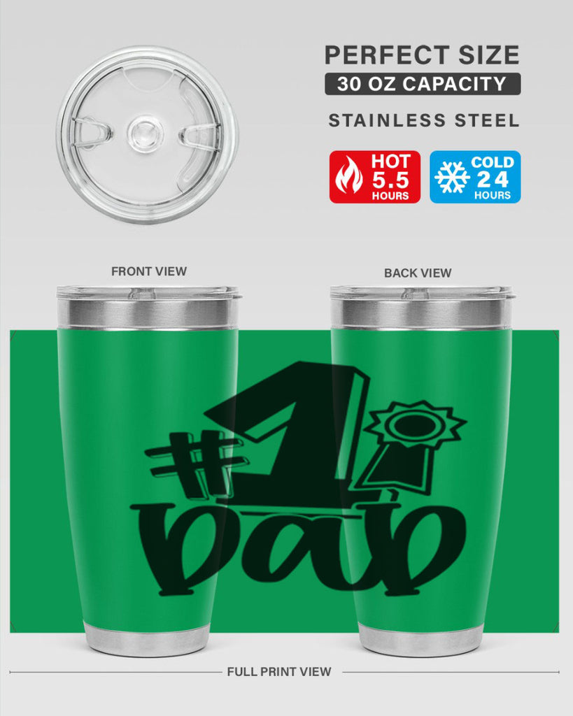 dad 76#- fathers day- Tumbler