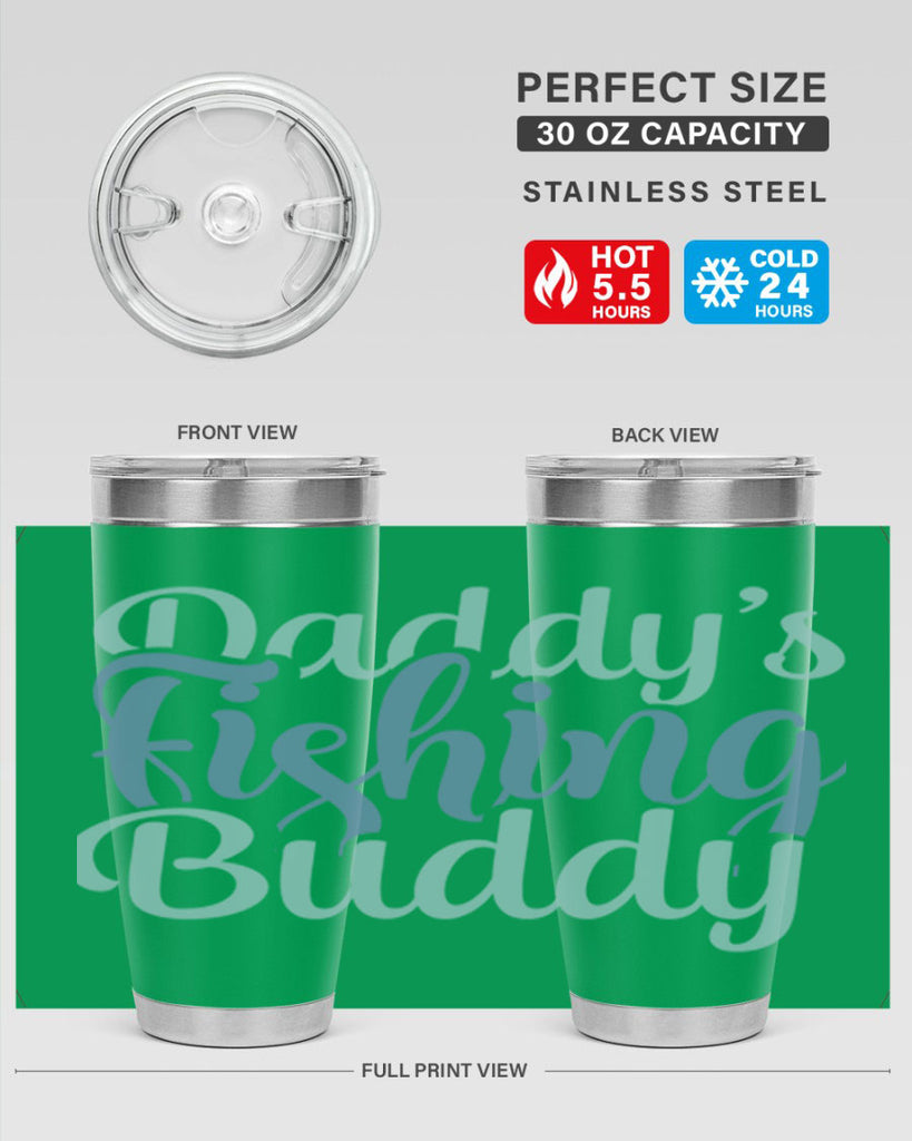 daddys fishing buddy 225#- fishing- Tumbler
