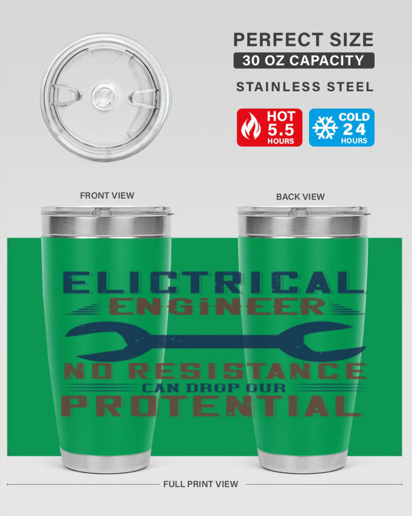 electrical engineer no resistance can drop our protential Style 18#- engineer- tumbler
