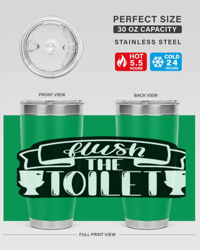 flush the toilet 40#- bathroom- Tumbler