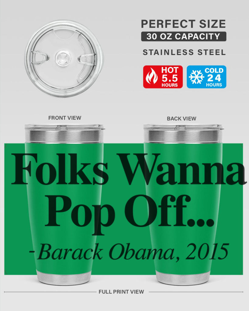 folks wanna pop off 151#- black words phrases- Cotton Tank