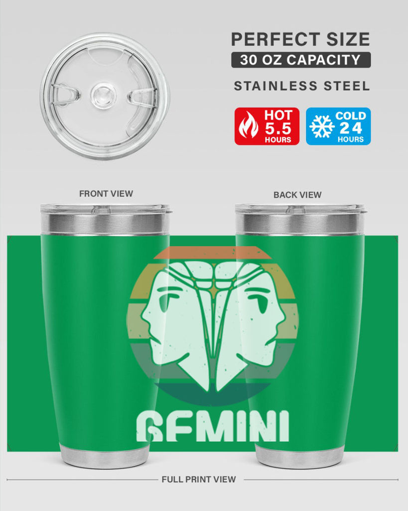 gemini 236#- zodiac- Tumbler