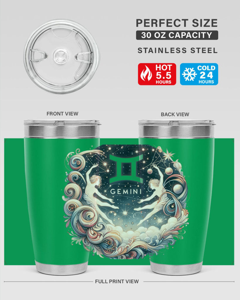 gemini 248#- zodiac- Tumbler
