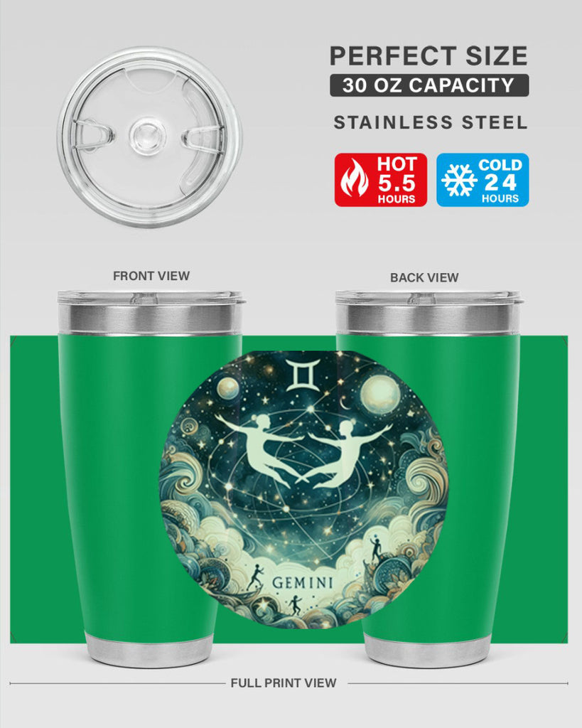gemini 249#- zodiac- Tumbler