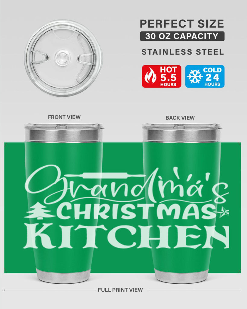 grandmas christmas kitchen 35#- kitchen- Tumbler