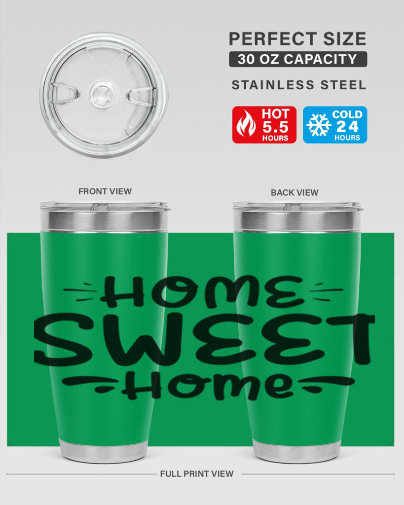 home sweet home 24#- home- Tumbler
