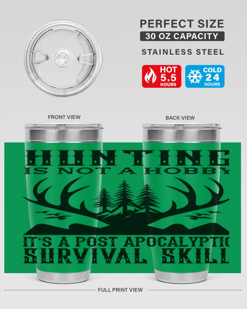 hunting is not 23#- hunting- Tumbler