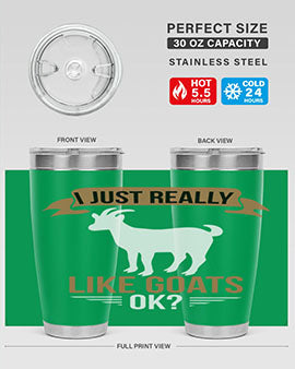 i just really like goats ok Style 3#- goat- Tumbler