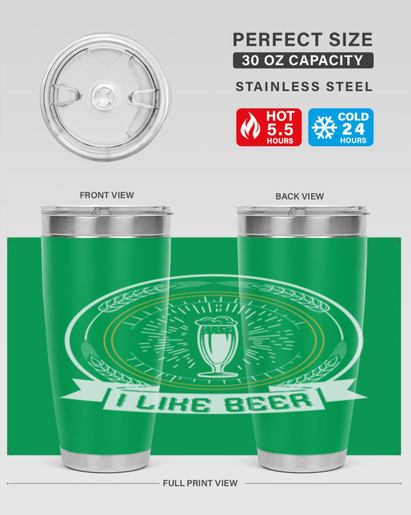 i like beer 77#- beer- Tumbler