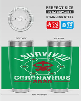i survived coronavirus Style 32#- corona virus- Tumbler