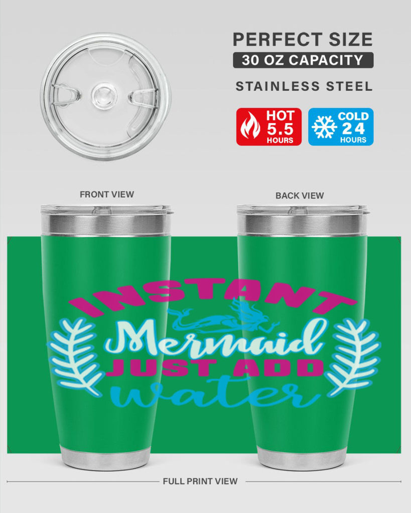 instant mermaid just add water 272#- mermaid- Tumbler