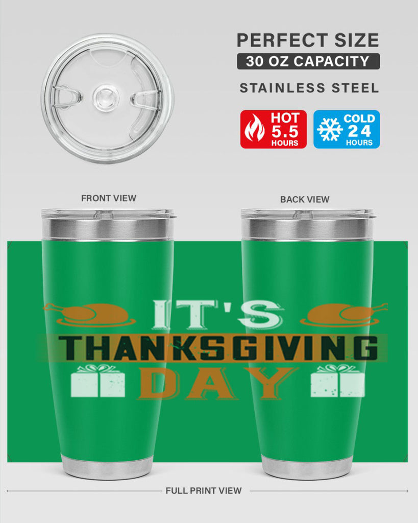 its thanksgiving day 26#- thanksgiving- Tumbler