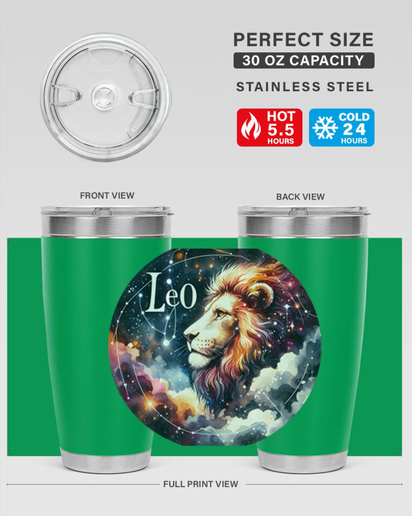leo 301#- zodiac- Tumbler