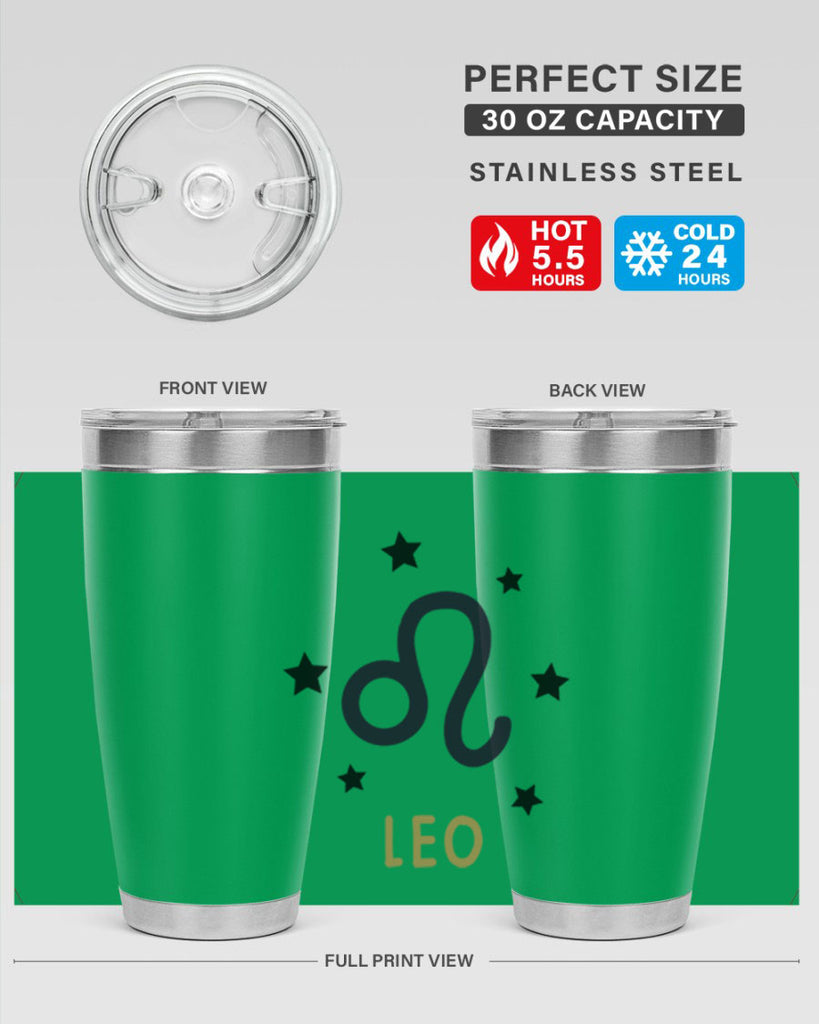 leo 305#- zodiac- Tumbler