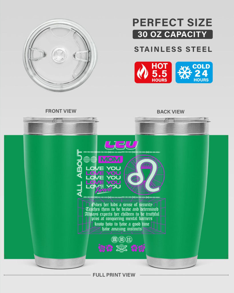 leo 308#- zodiac- Tumbler