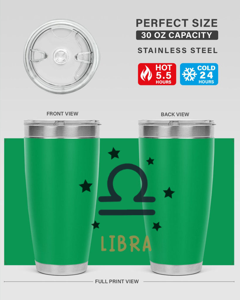 libra 336#- zodiac- Tumbler