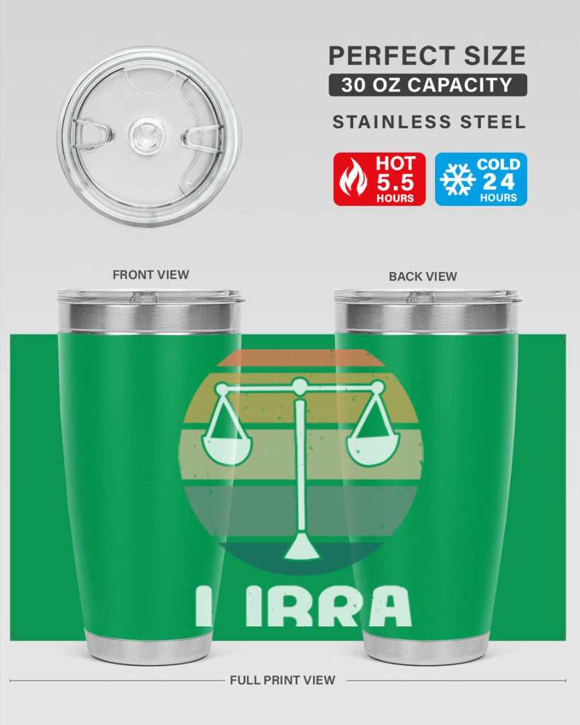 libra 337#- zodiac- Tumbler
